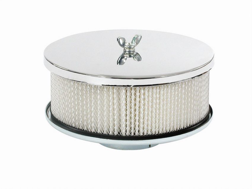 MR. GASKET MRG1490 2bbl Chrome Air Cleaner