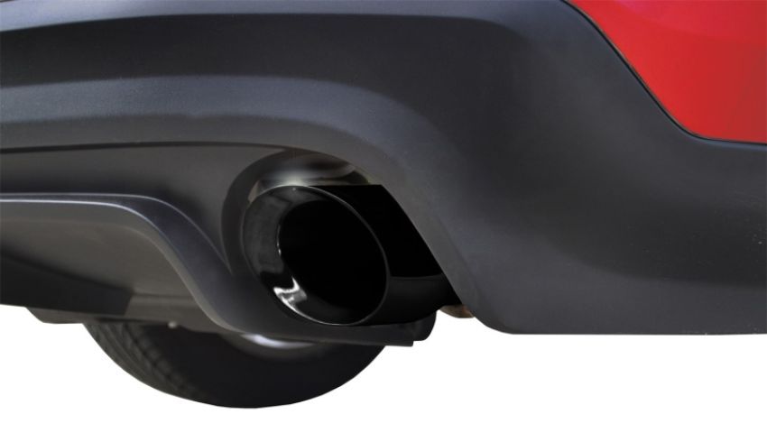 CORSA Performance 14319BLK Corsa 2011-2014 Ford Mustang 3.7L V6 Black Sport Axle-Back Dual Rear Exhaust