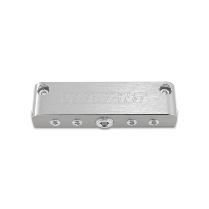 Vibrant Performance 2690 Vacuum Manifold - Anodized Silver