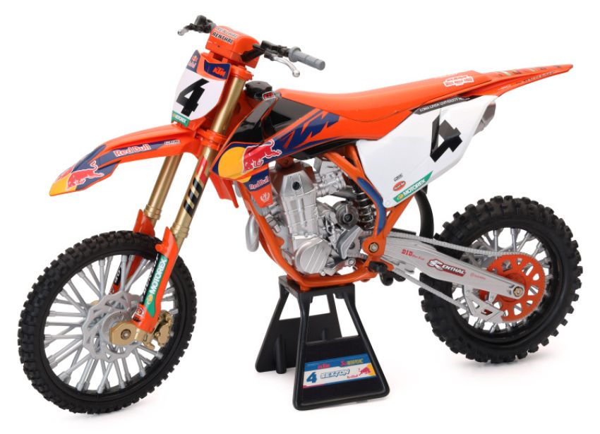 New Ray Toys 49743 KTM 450SX-F Red Bull (Chase Sexton #4)/Scale - 1:6