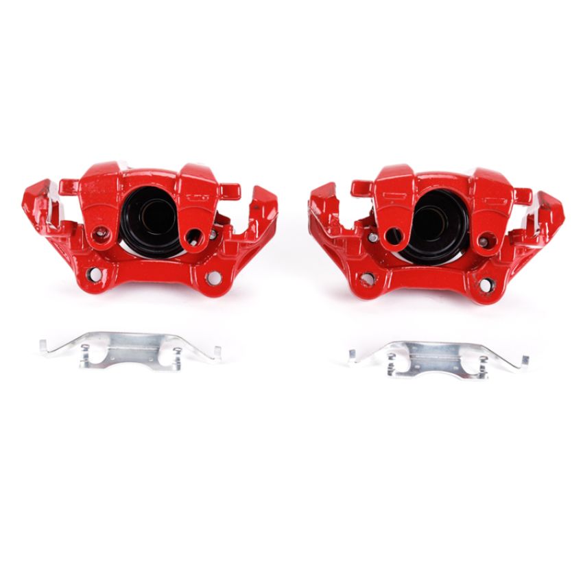 PowerStop S5420 Red Powder Coated Calipers