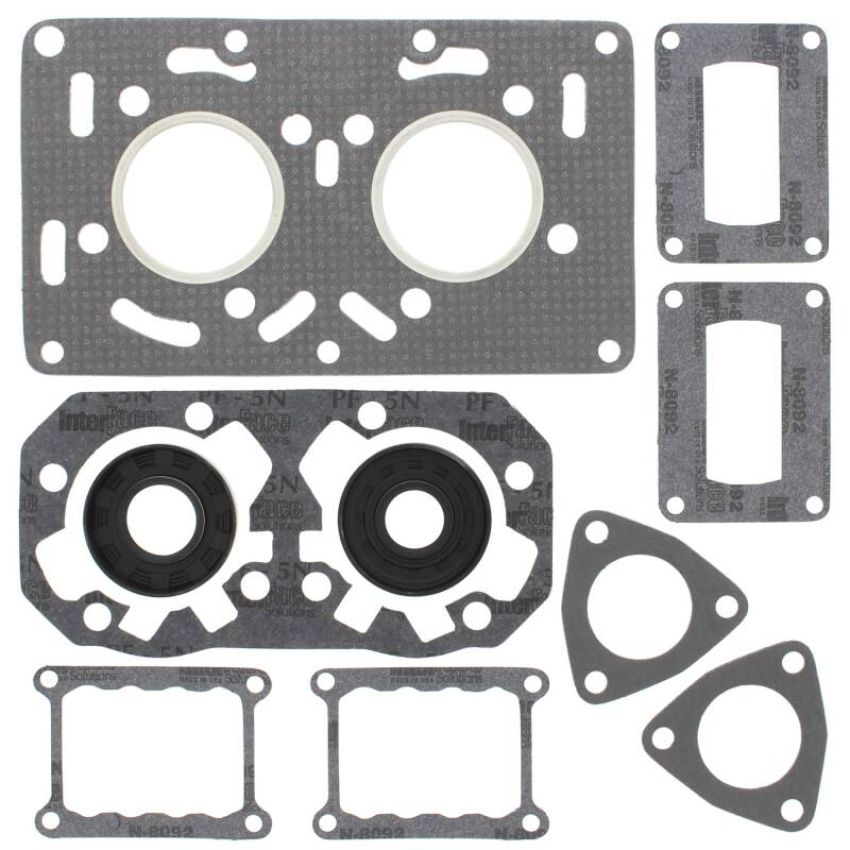 Vertex Pistons 711050 Vertex Gaskets  Ccw kioritz CCW 340 LC/2 Complete Gasket Kit w/ Oil Seals