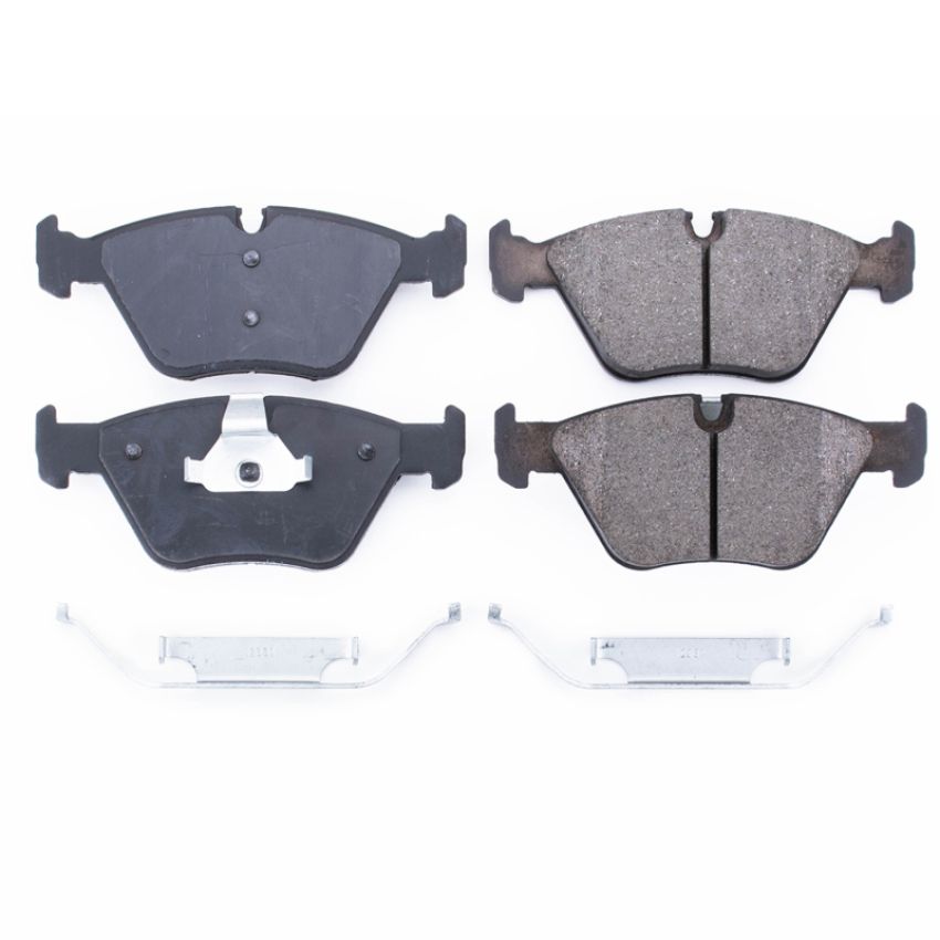 PowerStop 17-946 PowerStop - Z17 Low-Dust Ceramic Brake Pads with Hardware