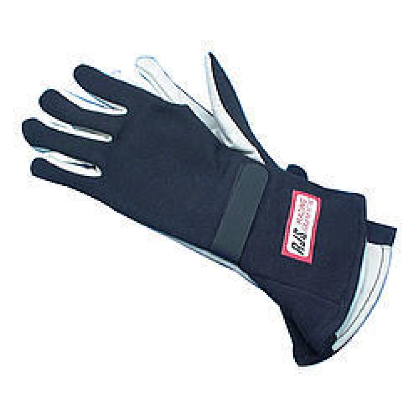 RJS SAFETY RJS600020105 Gloves Nomex S/L LG Black SFI-1