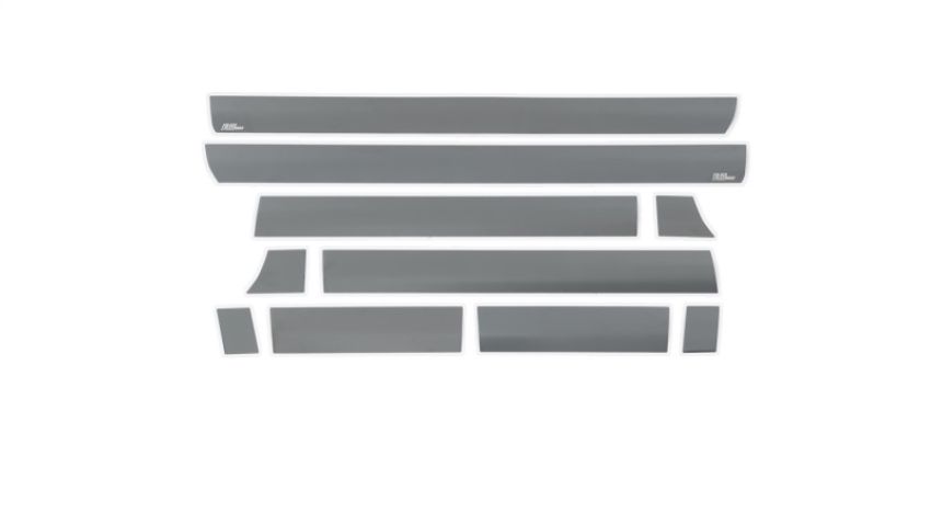 Putco 9751229BP 14-18 Chevy Silv LD - Standard Cab - 8ft Long Box (10pcs) Black Platinum Rocker Panels