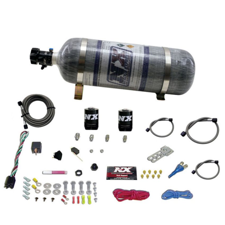 Nitrous Express 20316-12 DODGE EFI RACE (100-150-200-250HP) SINGLE NOZZLE WITH COMPOSITE BOTTLE