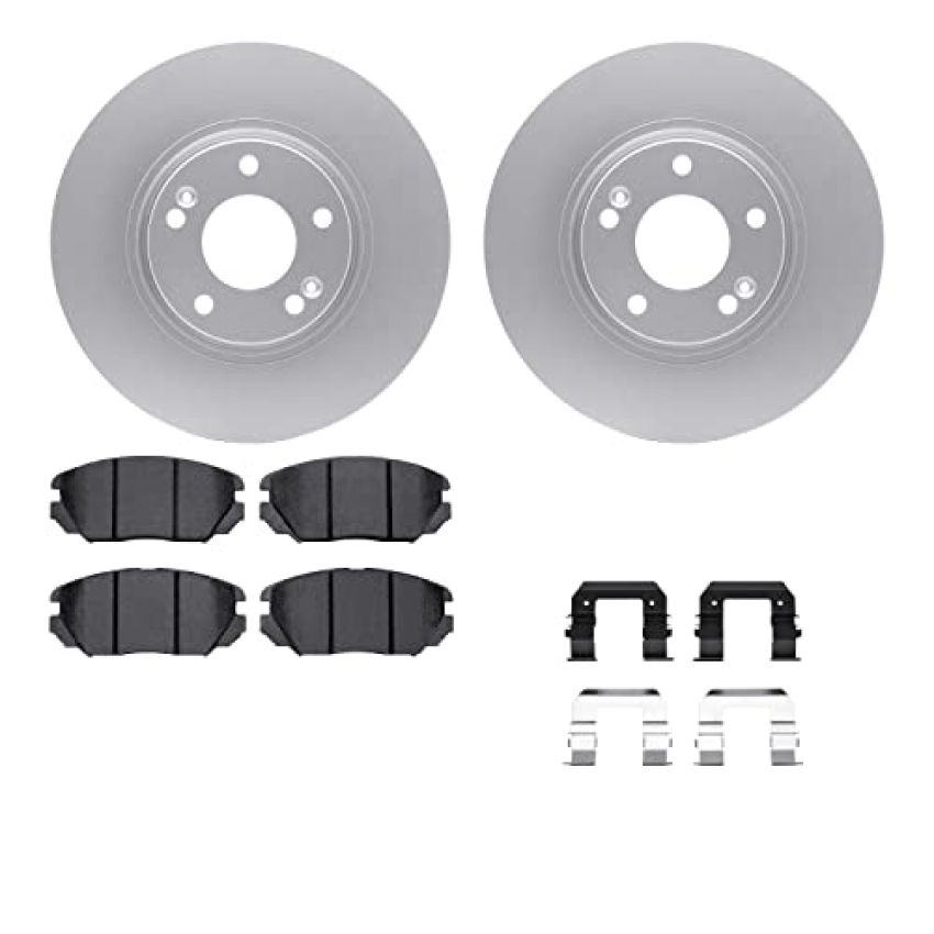 Dynamic Friction 4612-03000 Rotor Kit