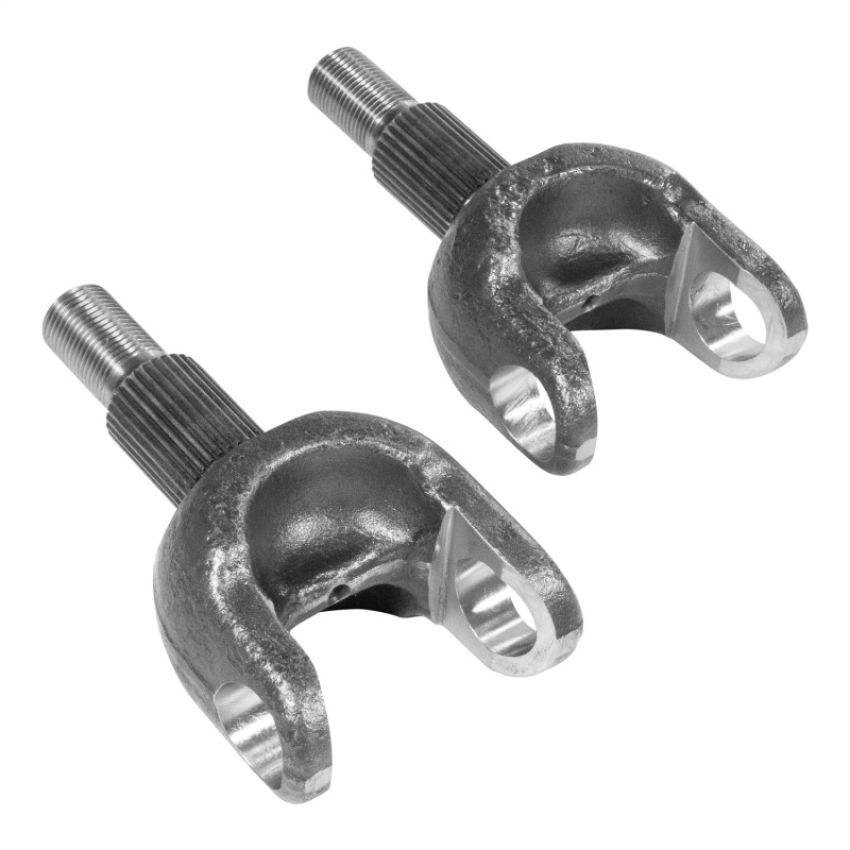 Yukon Gear & Axle YA W24174 Yukon Gear Front 4340 Chromoly Axle Kit For Jeep JL Dana 30 27 Spline FAD Del. w/1350 (7166) Joints