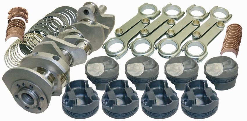 Eagle 11013060 Chevrolet Big Block 454 2-Pc Rotating Assembly Kit w/ 4.31in Bore 4.25in Stroke -43cc Dome