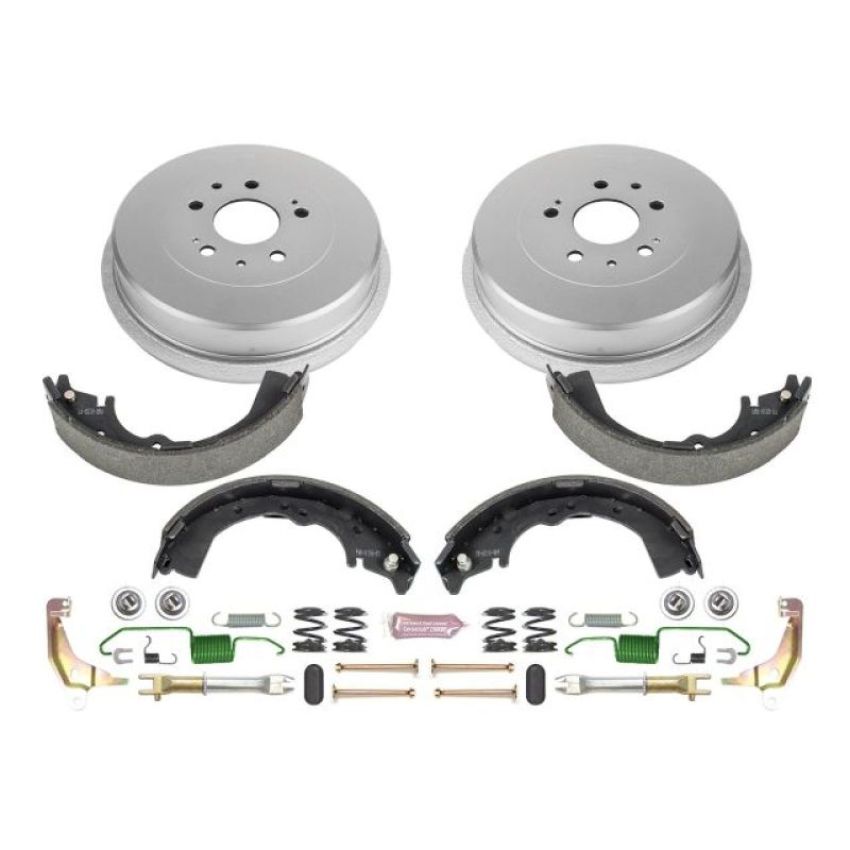 PowerStop KOE15288DK Power Stop 95-04 Toyota Tacoma 2WD Rear Autospecialty Drum Kit