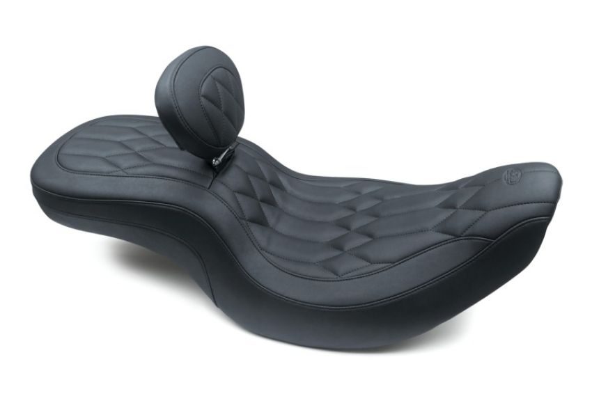 Mustang Motorcycle 79666 Mustang 14-21 Indian Chieftain,Chief,Dk Horse,Roadmaster,Vintage Tripper 1PC Seat - Black