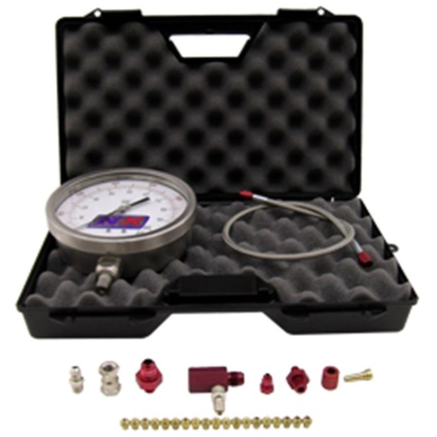 Nitrous Express 15529 MASTER FLO-CHECK PRO (6 CERTIFIED GAUGE & MOLDED CASE)