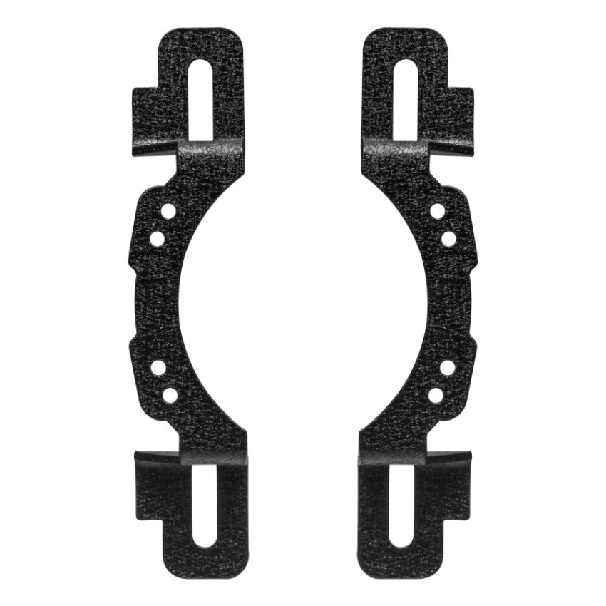Oracle Lighting 5857-504 ORACLE Lighting LED Fog Light Adapter Brackets for Steel Bumper Wrangler