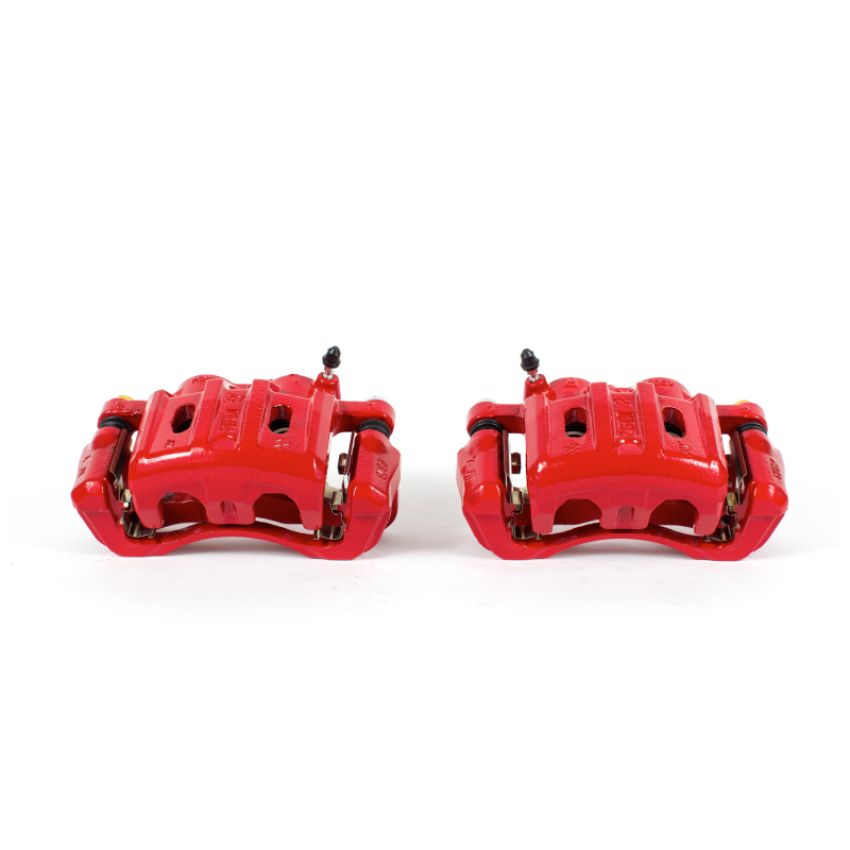PowerStop S4670 Red Powder Coated Calipers