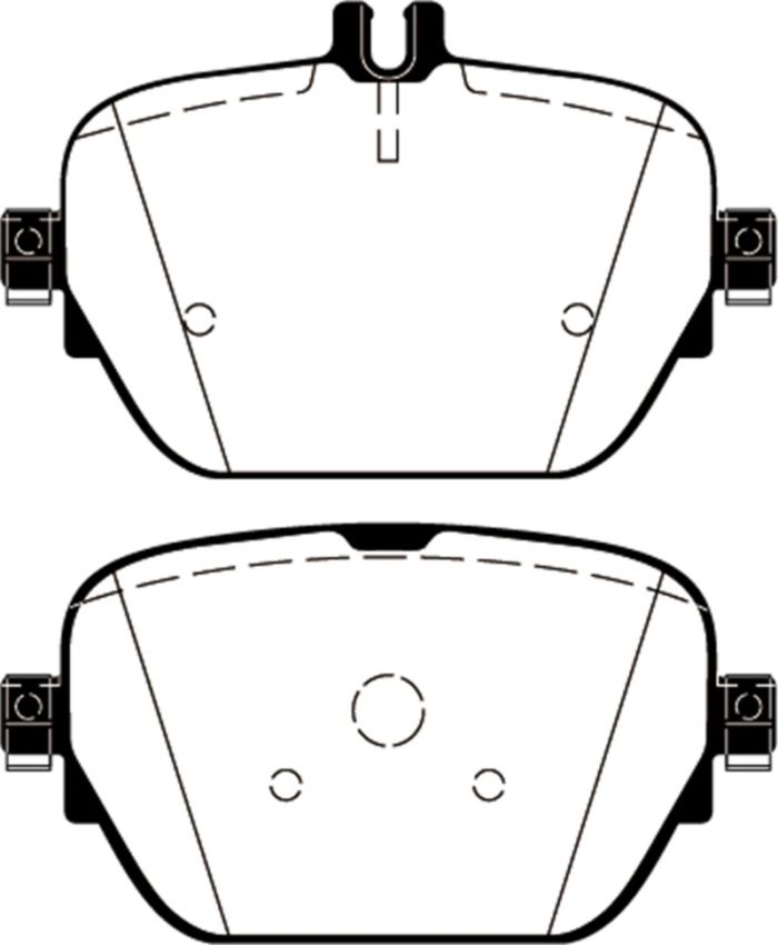 EBC Brakes DP32314C Redstuff Ceramic Low Dust Brake Pads