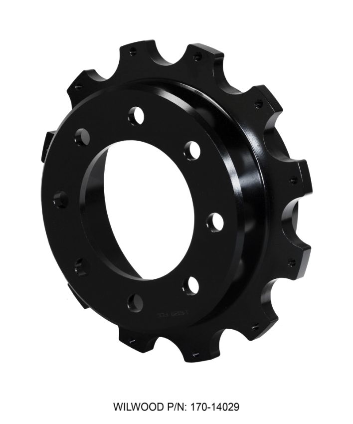 Wilwood 170-14029 Hat-Park Brake 1.91in Offset 8 x 6.50 - 12 on 10.75in