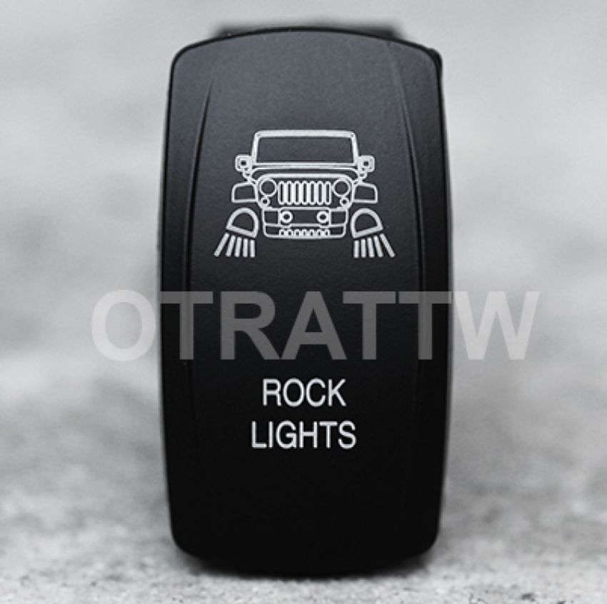 SPOD 860495 Rocker JK Rock Lights Switch