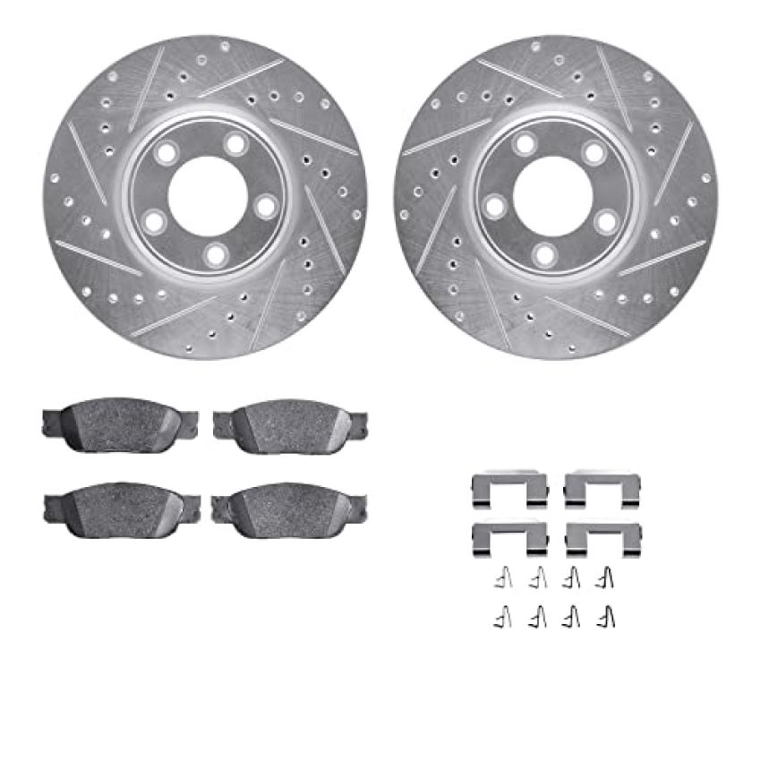 Dynamic Friction 7612-54003 Rotor Kit