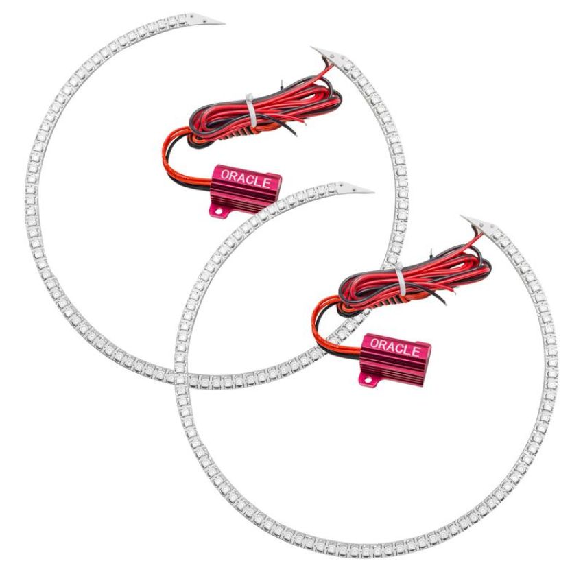 Oracle Lighting 2703-003 LED Halo Kit, Round Style, Red