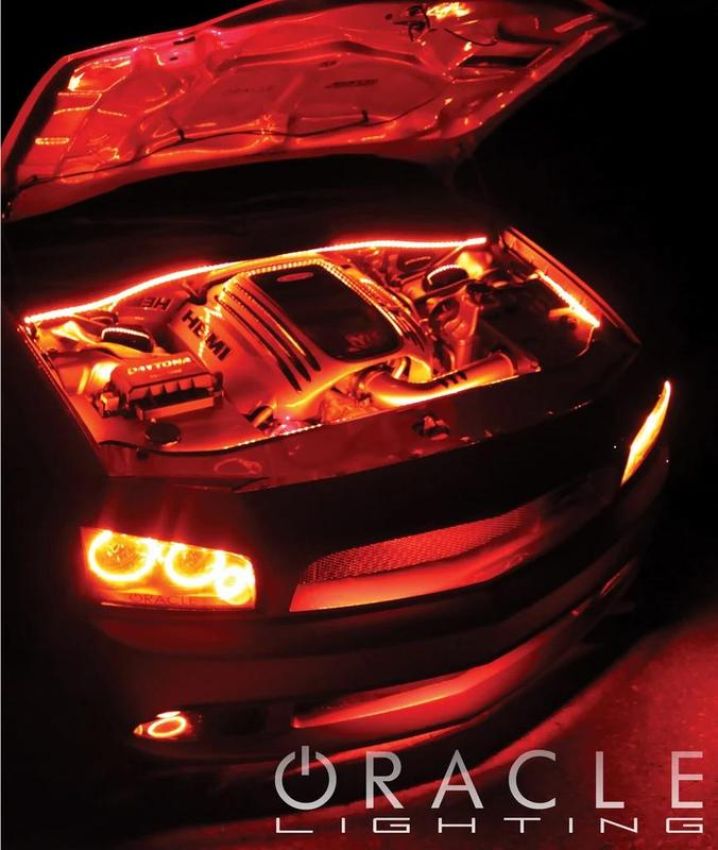 Oracle Lighting 2704-333 ORACLE Lighting Engine Bay 5050 SMD Kit - RGB ColorSHIFT