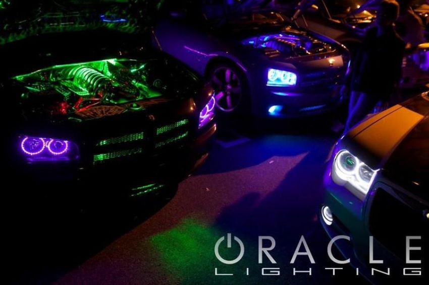 Oracle Lighting 2704-333 ORACLE Lighting Engine Bay 5050 SMD Kit - RGB ColorSHIFT