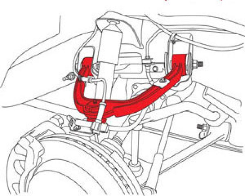 SPECIALTY PRODUCTS COMPANY 86470 GM FRONT CONTROL ARMS (PR)