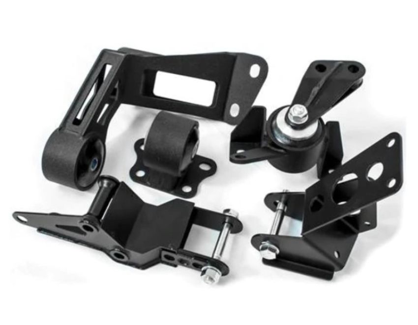 Innovative Mounts 90950-75A Innovative 05-12 Lotus ELISE/EXIGE K-Series Black Steel Mounts 75A Bushings
