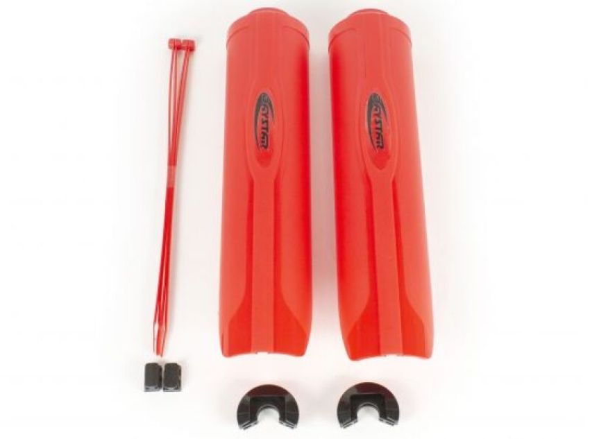Daystar KU20030REA 2.0 Shock Guard Pair - Red - Fits /Procomp/Tuff Country/Rancho/Skyjacker Shocks