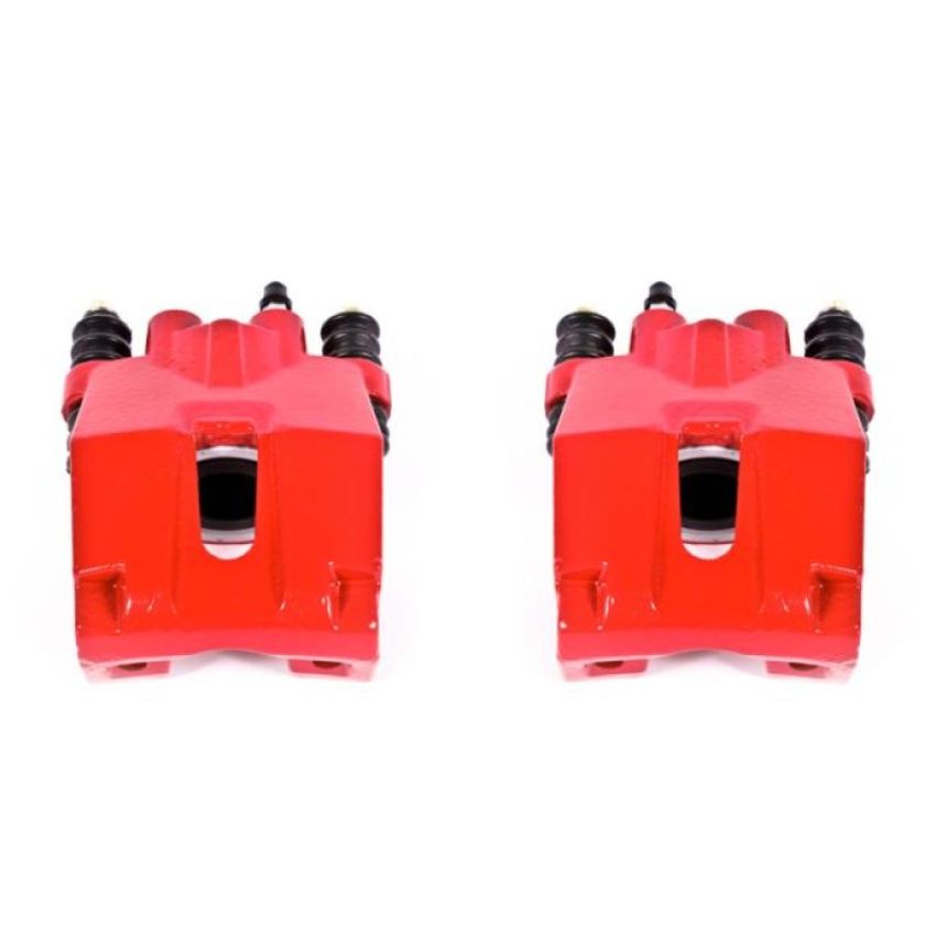 PowerStop S4858 Red Powder Coated Calipers