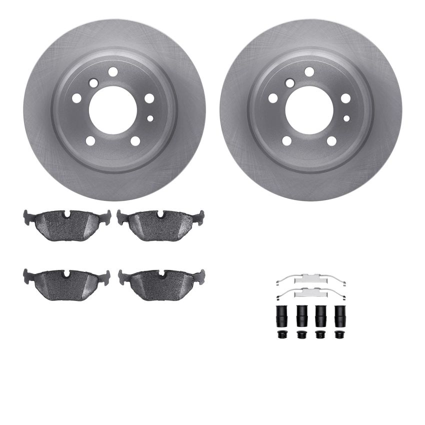 Dynamic Friction 6512-31224 Rotor Kit