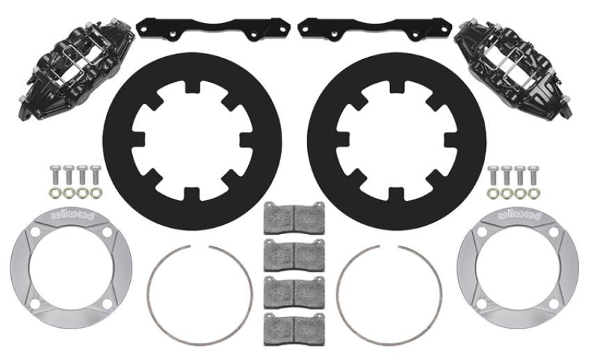 Wilwood 140-16632 2014+ Polaris RZR XP 1000 Front Kit 11.25in - Black