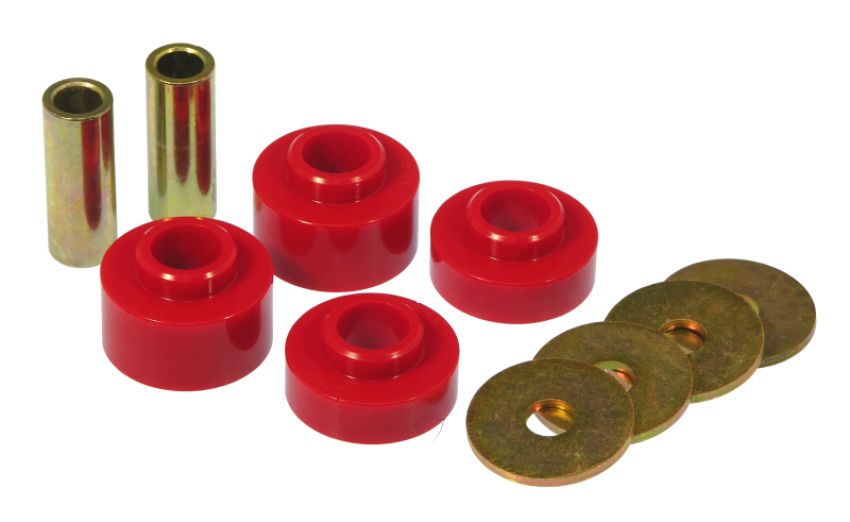 Prothane 6-1609 99-04 Ford Cobra IRS Front Diff Bushings - Red