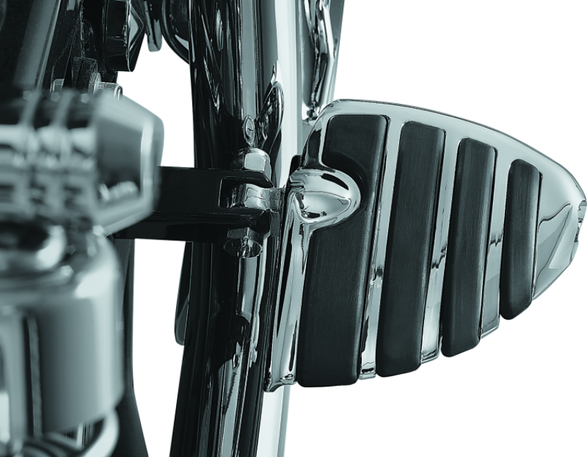 Kuryakyn 4450 ISO Wing Mini Boards With Male Mount Adapter Chrome
