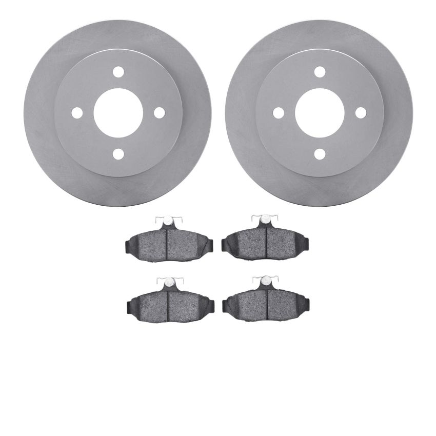 Dynamic Friction 6502-55087 Rotor Kit