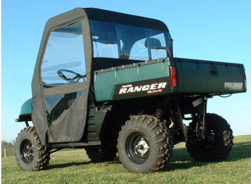 Seizmik 51-20992 09+ Polaris Ranger 570/700/800 Full-Size Soft Door with Rear Window