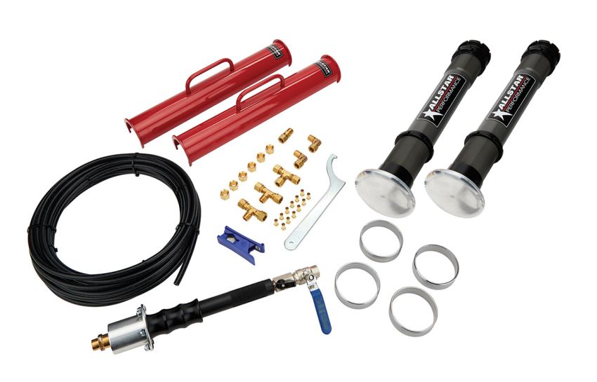 ALLSTAR PERFORMANCE ALL11303 Air Jack Complete Kit 2pcs 15.25in w/Dirt Foot