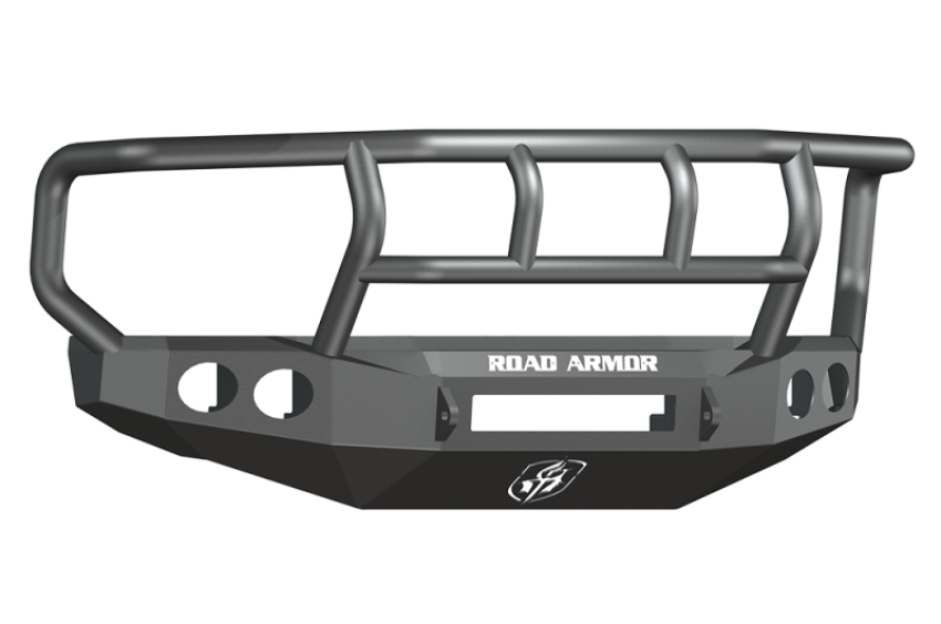 Road Armor 60802B-NW 08-10 Ford F-250 Stealth Front Bumper Titan II GuardWide Flare - Tex Blk