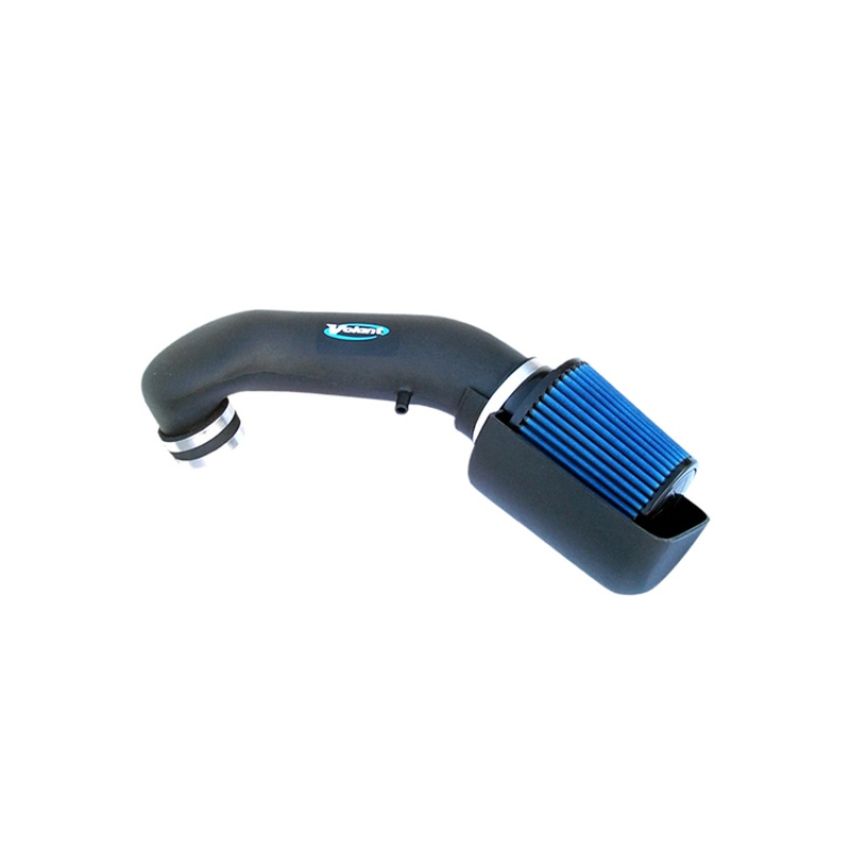Volant 27740 Volant air intake systems utilize a high-velocity venturi filter adapter which provides a smooth transition through the MAF sensor into the intake tube for a much needed airflow improvement over the factory rubber tubing and resonator box.