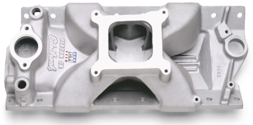 EDELBROCK EDE2975 SBC Victor Jr. Manifold - 262-400