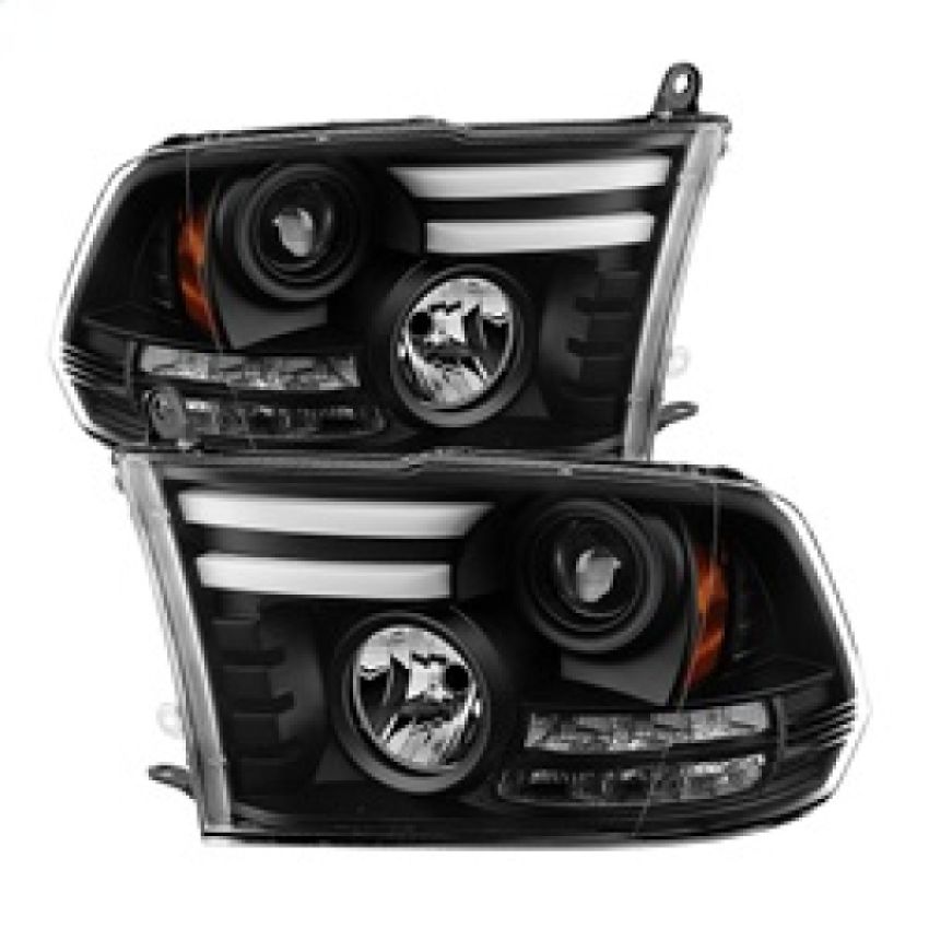 SPYDER 5080912 Projector Headlights - Light Bar DRL - Black