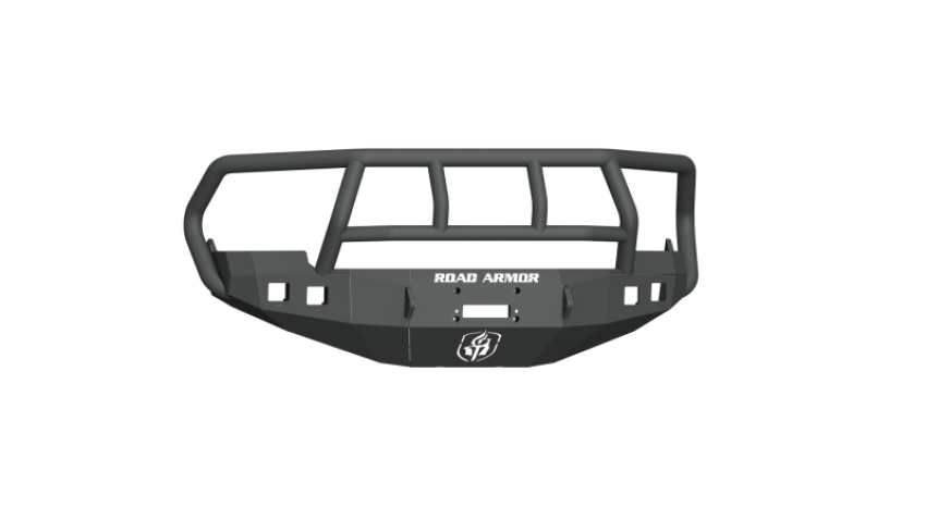 Road Armor 4091F2B 09-12 Ram 1500 Stealth Front Winch Bumper w/Titan II Guard - Tex Blk