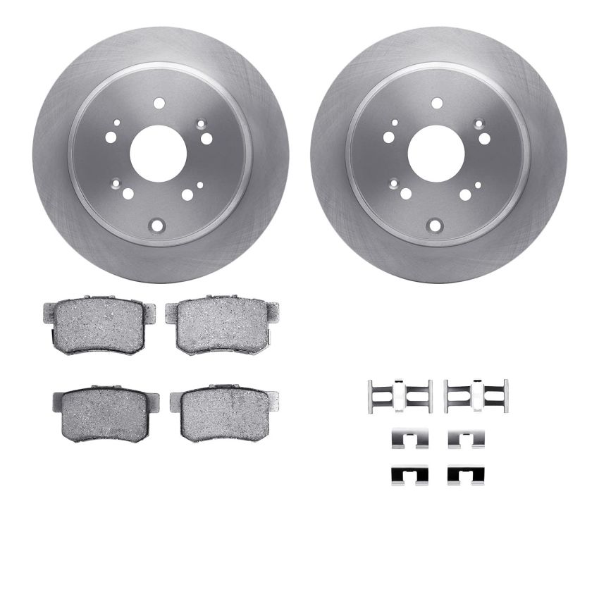 Dynamic Friction 6512-59398 Rotor Kit