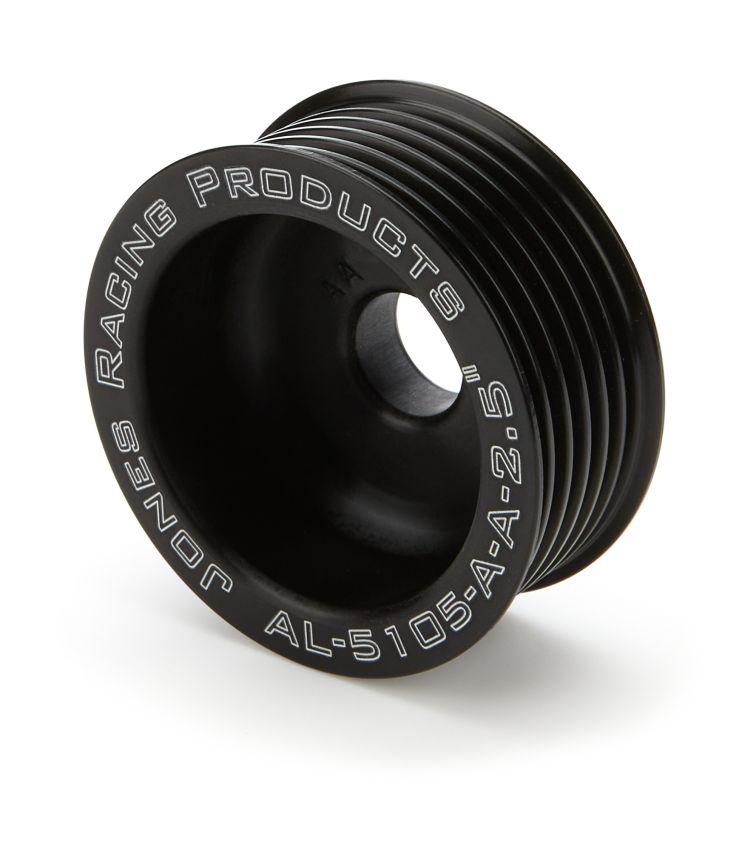 JONES RACING PRODUCTS JRPAL-5105-A-A-2.5 Pulley Alt. 2.5in OD 6-Grv Serpentine .59