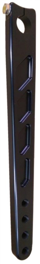 TRIPLE X RACE COMPONENTS TXRMID-ST-0008BLK Midget Pitman Arm Angle Broached Black