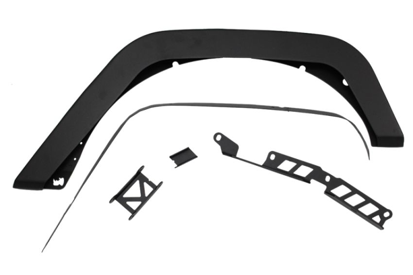 Go Rhino 701132T 07-18 Jeep Wrangler JK/JKU Trailline Rear Fenders 3 inch