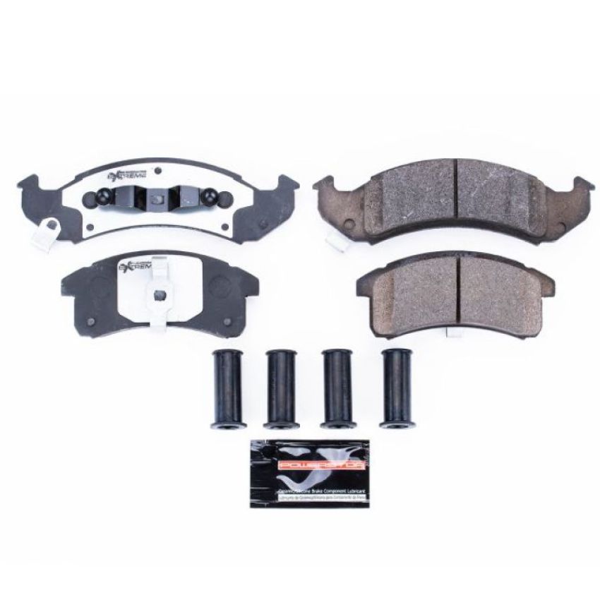PowerStop Z26-623 PowerStop - Z26 Performance Carbon-Fiber Ceramic Brake Pads with Hardware Kit