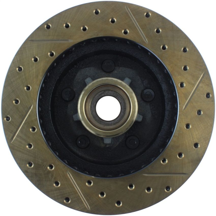 Stoptech 127.66011R Slotted & Drilled Sport Brake Rotor