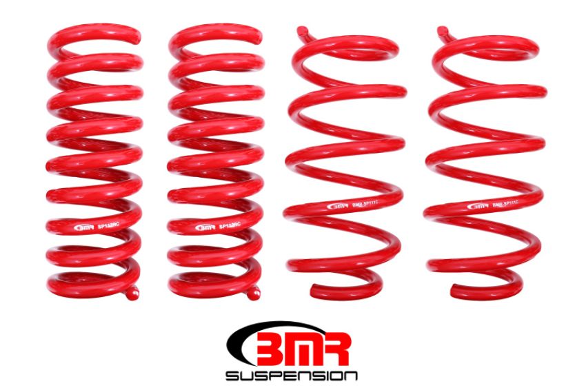 BMR Suspension SP110R Lowering Springs, Set Of 4, 1.25
