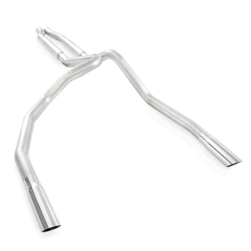 Stainless Works FT11CBUB 2011-14 F-150 5.0L 3in Exhaust S-Tube Mufflers Under Bumper Exit