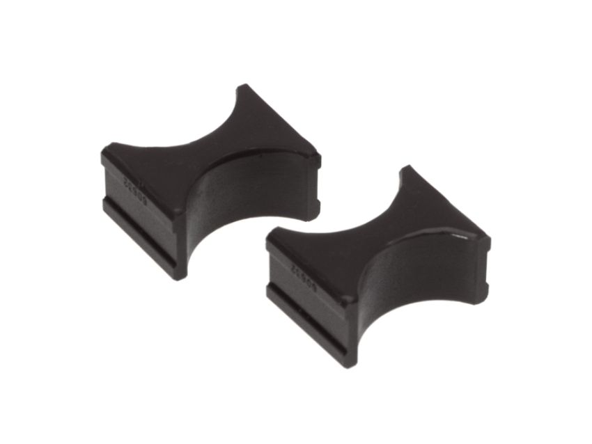 Prothane 19-1721-BL Universal Shock Reservoir Mounts - 2.0/2.0 Diameter - Black